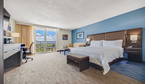 Suite, 1 cama de matrimonio grande con sofá cama, vistas a la ciudad