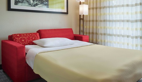 Habitación, 1 cama de matrimonio grande con sofá cama, no fumadores, balcón