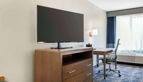 Habitación estándar, 2 camas de matrimonio, no fumadores, frigorífico y microondas