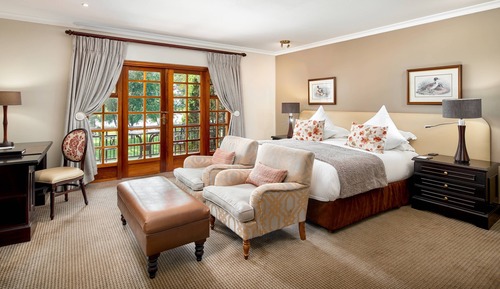 Habitación, 1 cama de matrimonio grande con sofá cama, no fumadores, vistas al lago (Balcony)