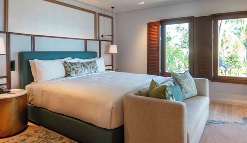 Suite presidencial, frente a la playa