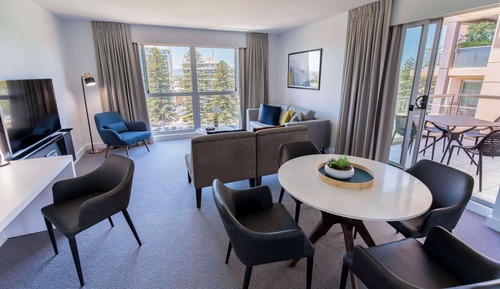Apartamento Premier, 2 habitaciones, vistas al parque