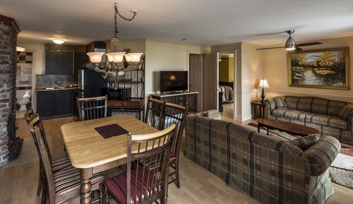 Chalet, 2 habitaciones, cocina, vistas al lago