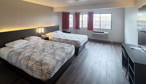 Habitación Deluxe, 2 camas dobles, no fumadores, frigorífico