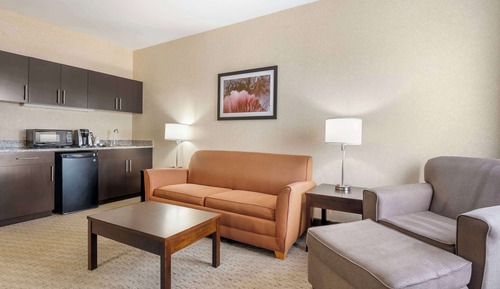 Suite, 1 cama de matrimonio grande, no fumadores (Living Room;with Sofabed)
