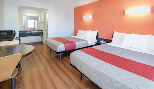 Habitación estándar, 2 camas de matrimonio, no fumadores, frigorífico