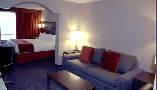 Suite estudio, 1 cama de matrimonio grande con sofá cama