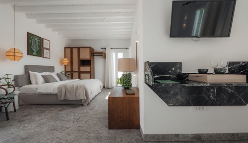 Habitación superior, vistas al mar