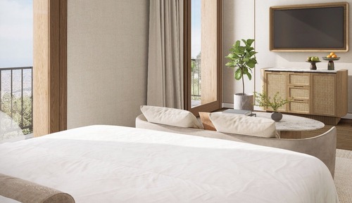 Suite estudio de lujo, vistas al mar