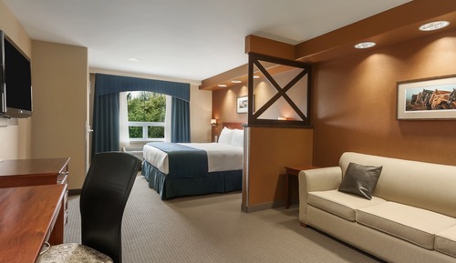 Suite estudio, 1 cama de matrimonio grande, no fumadores, balcón