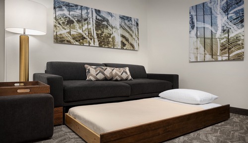 Estudio, 1 cama de matrimonio grande