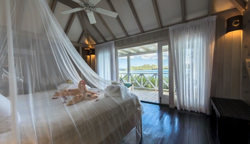 Casa de campo Deluxe, vistas parciales al mar
