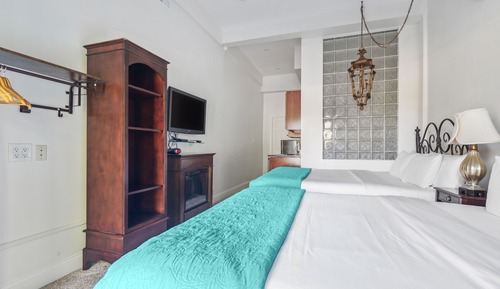 Habitación Deluxe doble, 2 camas de matrimonio