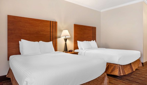 Habitación estándar, 2 camas de matrimonio, no fumadores, frigorífico y microondas