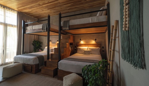 Habitación cuádruple de lujo