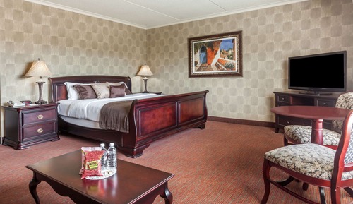 Suite estudio, 1 cama de matrimonio grande, no fumadores (Stair Access Only)