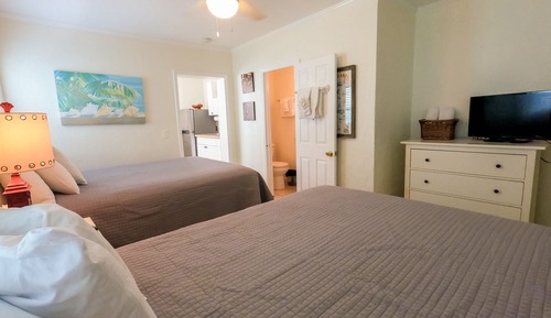 Habitación doble, 2 camas de matrimonio