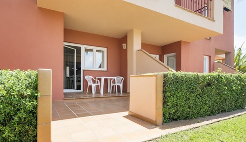 Apartamento, 2 habitaciones, Acceso jardín, 2 adultos y 2 niños