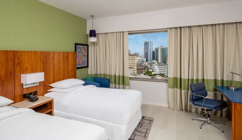 Habitación Deluxe, 2 camas individuales, vistas a la ciudad
