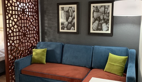 Suite, 1 cama de matrimonio grande, no fumadores, en esquina (Upgrade)