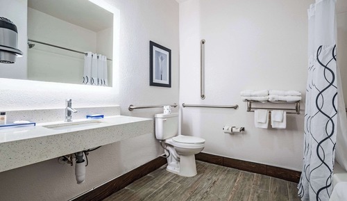 Habitación, 2 camas de matrimonio, accesible para personas con discapacidad, no fumadores