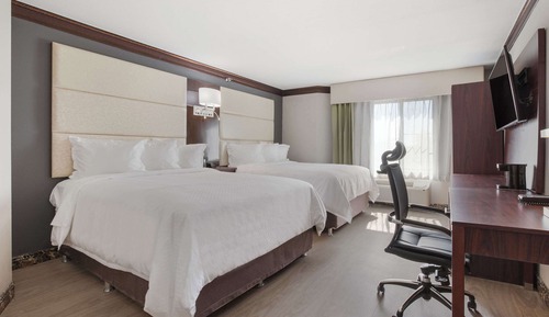 Habitación estándar, 2 camas de matrimonio, no fumadores