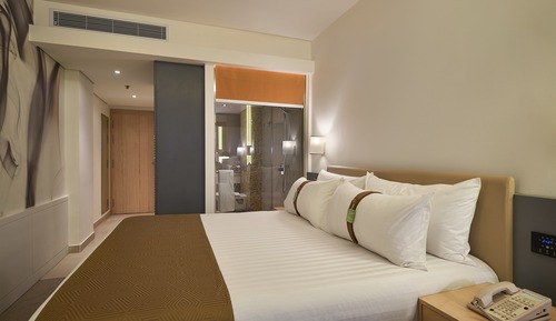 Habitación estándar, 1 cama de matrimonio grande, no fumadores, vistas a la ciudad