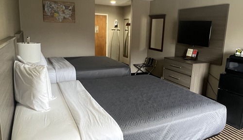 Habitación, 2 camas de matrimonio, accesible para personas con discapacidad, no fumadores