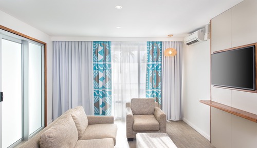 Suite, 1 cama de matrimonio grande con sofá cama, vistas al mar