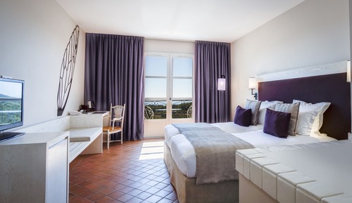 Habitación superior, vistas al mar