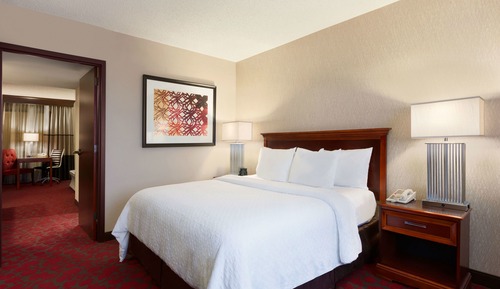 Suite Premium, 1 cama de matrimonio grande con sofá cama, en esquina