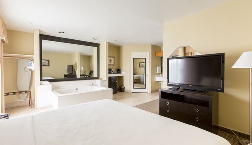 Suite de lujo, 1 cama de matrimonio grande, no fumadores, bañera de hidromasaje
