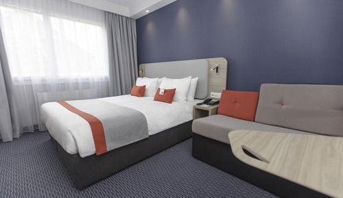 Habitación estándar, 1 cama de matrimonio con sofá cama