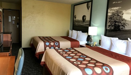 Habitación estándar, 2 camas de matrimonio