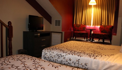 Habitación superior, 2 camas de matrimonio