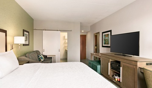 Estudio, 1 cama de matrimonio grande con sofá cama, no fumadores