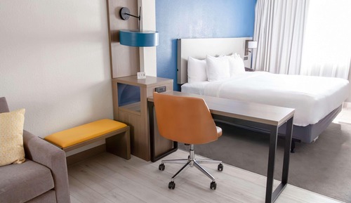 Suite, 1 cama de matrimonio grande con sofá cama, accesible para personas con discapacidad