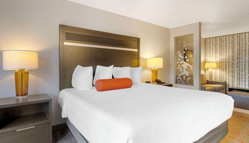 Suite, 1 cama de matrimonio grande, accesible para personas con discapacidad (with Sofabed)
