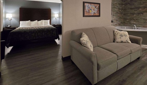 Suite de luna de miel, 1 cama de matrimonio grande con sofá cama, no fumadores