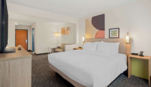 Habitación, 1 cama de matrimonio grande con sofá cama