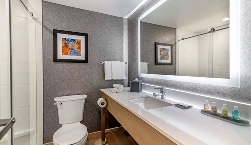 Habitación estándar, 2 camas de matrimonio, no fumadores