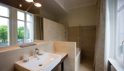 Habitación Deluxe, varias camas, vistas a la ciudad