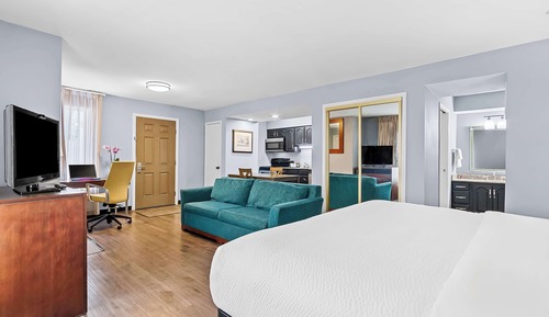 Suite, 1 cama de matrimonio grande, no fumadores (with Sofabed, Full Kitchen)