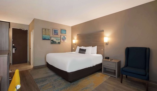 Habitación estándar, 1 cama de matrimonio grande, no fumadores, frigorífico y microondas