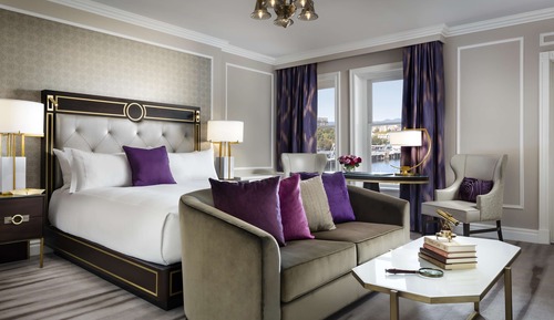 Fairmont Gold, 1 cama de matrimonio grande, no fumadores, vistas al puerto
