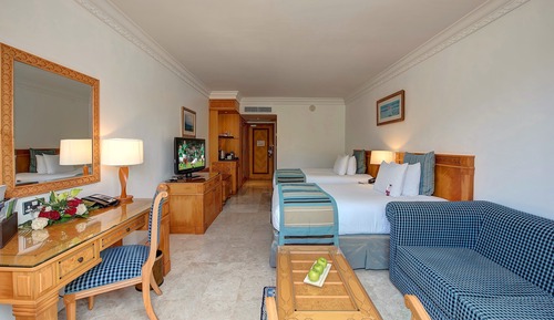 Habitación estándar, 2 camas individuales, fumadores, vistas al mar
