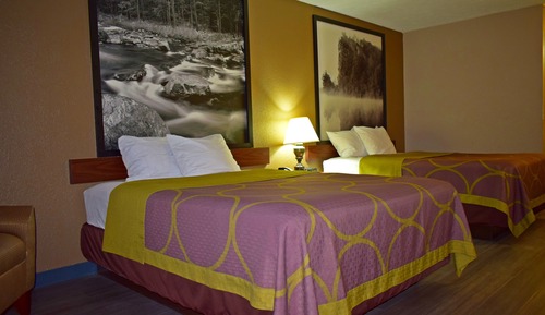 Habitación, 2 camas de matrimonio, accesible para personas con discapacidad (Mobility Accessible)