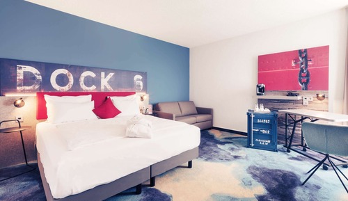 Habitación superior, 1 cama de matrimonio con sofá cama