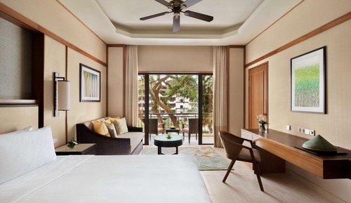 Habitación Deluxe, 1 cama de matrimonio grande, vistas al jardín