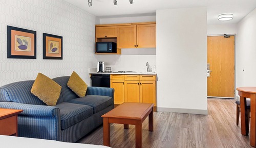 Habitación estándar, 1 cama de matrimonio, no fumadores, cocina básica (Pet Friendly;with Sofabed)